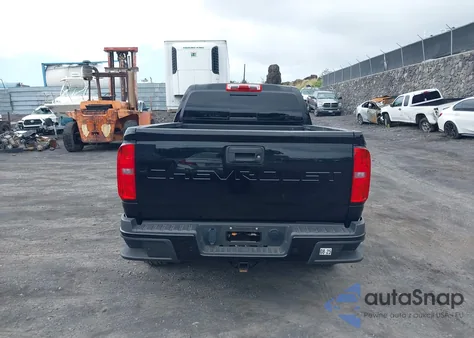 2022 Chevrolet Colorado 4Wd Long Box Z71 из США, поврежденный, VIN 1GCPTDE17N1130387